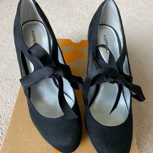 X- APPAL High heel shoes black SZ  8